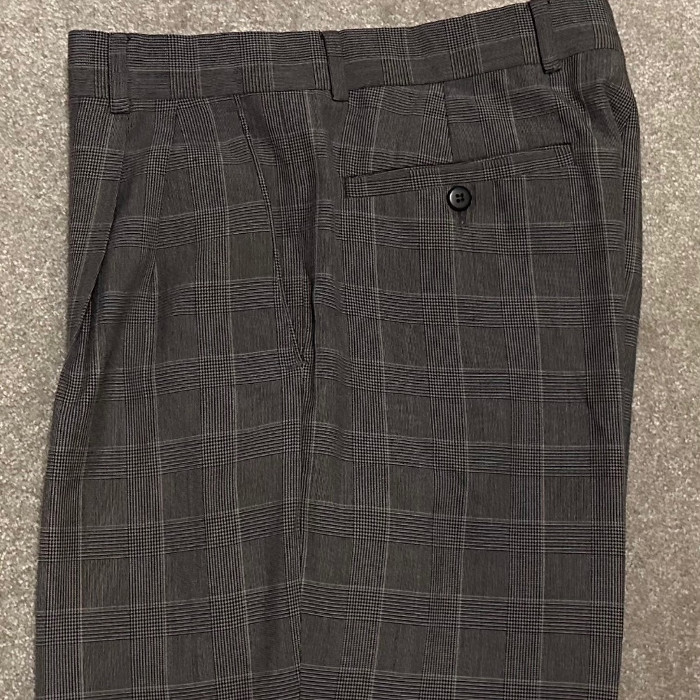Plaid Golf Slacks